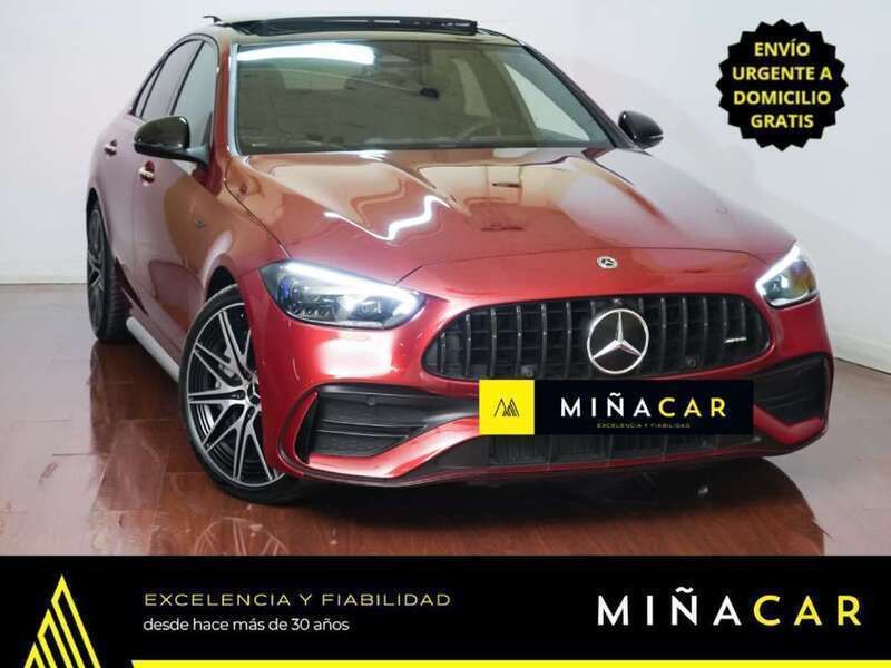Rojo Usado 2023 Mercedes C43 AMG AMG Berlina | 70.640 € (Buen precio) - Imagen 1/4