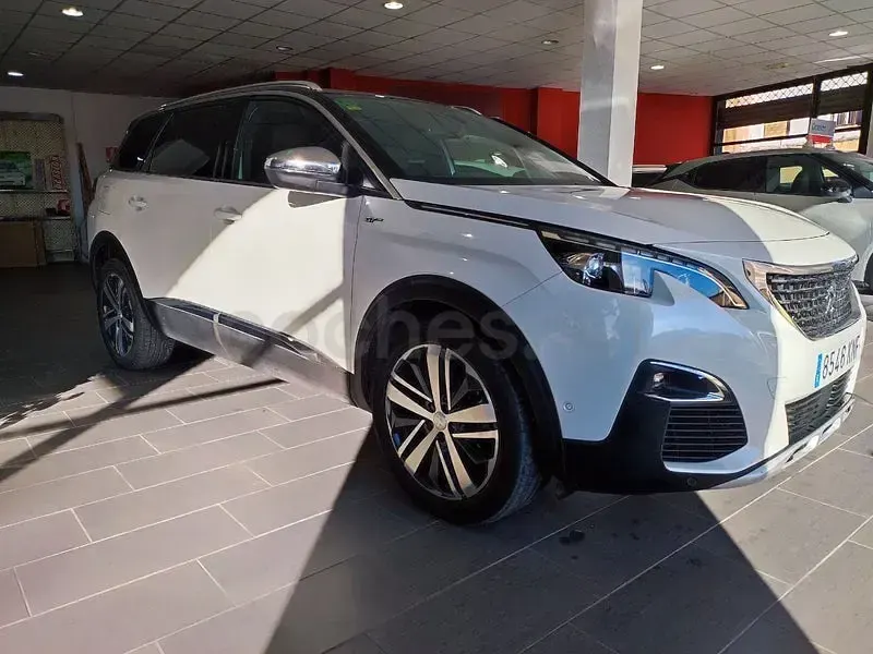 Usado Peugeot 5008 GT-line 180 CV (132 kW) 2018 Blanco SUV