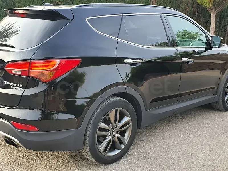 Usado Hyundai Santa Fe Edition 197 CV (144 kW) 2014 Negro SUV
