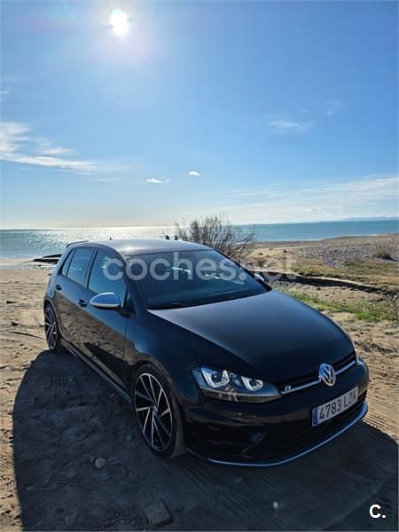 Usado VW Golf VII R 300 CV (220 kW) 2014 Negro Berlina