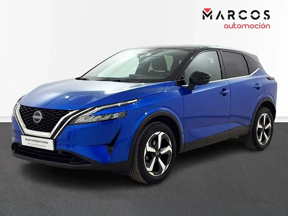 Usado Nissan Qashqai N-Connecta 140 CV (102 kW) 2024 Magnetic blue midnight black SUV