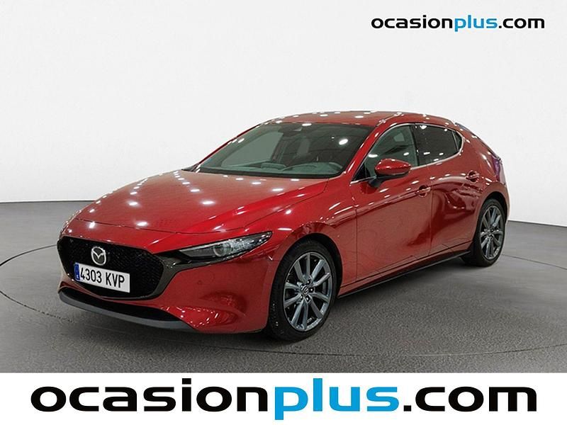Rojo Usado 2019 Mazda 3 Utilitario | 18.719 € (Un poco caro) - Imagen 1/4