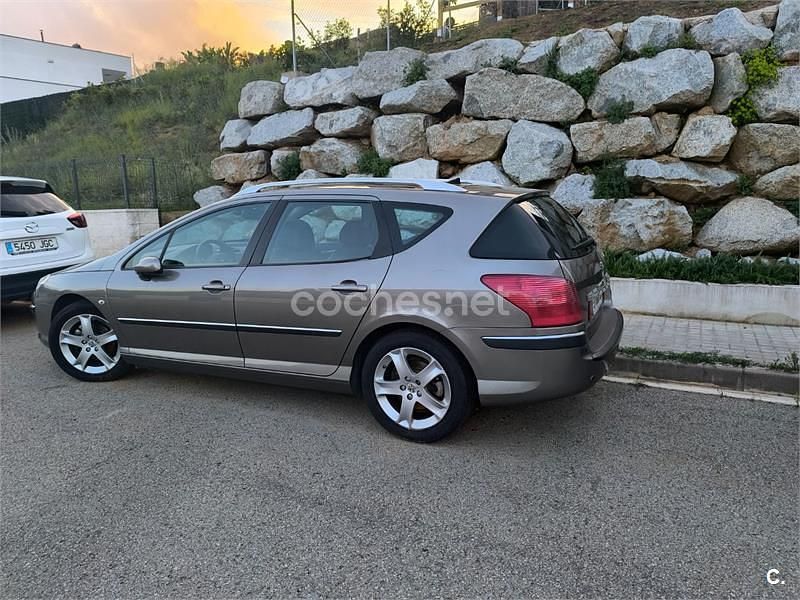 Beige Usado 2006 Peugeot 407 Sport Familiar | 4500 € (Un poco caro) - Imagen 1/4