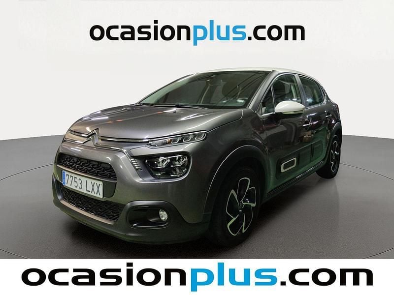 Usado Citroën C3 Feel 83 CV (61 kW) 2022 Gris Utilitario