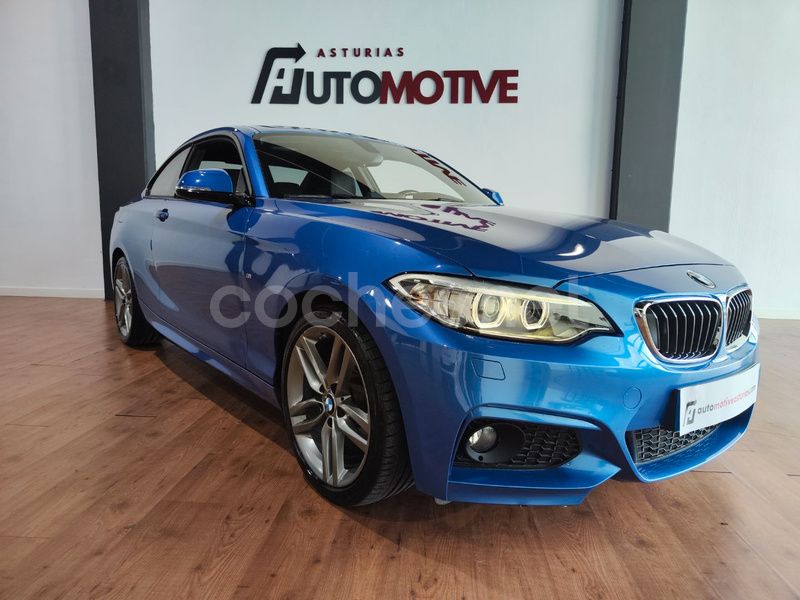 Azul Usado 2017 BMW 218 Coupe | 21.900 € (Precio justo) - Imagen 1/4