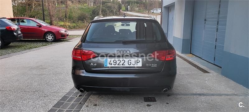 Usado Audi A4 240 CV (176 kW) 2008 Negro Familiar