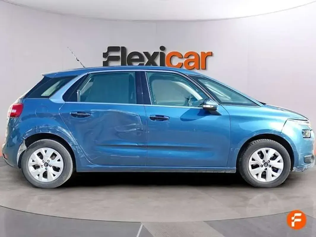 Usado Citroën C4 Feel 120 CV (88 kW) 2016 Azul Monovolumen