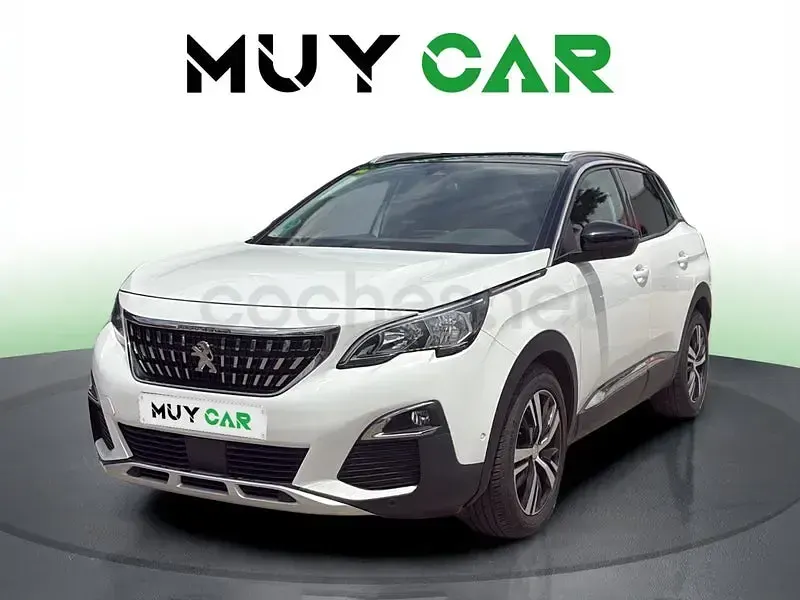 Usado Peugeot 3008 Allure 130 CV (95 kW) 2018 Blanco SUV
