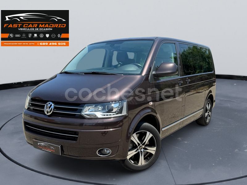 Marrón Usado 2013 VW Multivan Highline Monovolumen | 28.900 € (Precio justo) - Imagen 1/4