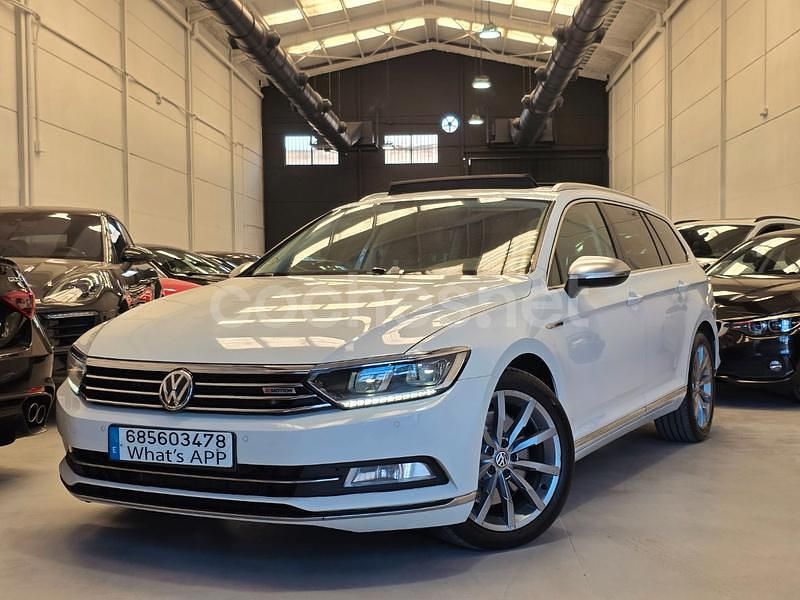 Blanco Usado 2016 VW Passat Sportline Familiar | 13.500 € (Buen precio) - Imagen 1/4