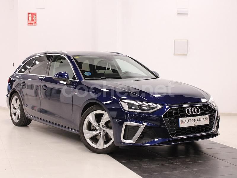 Azul Usado 2020 Audi A4 Advanced Plus Familiar | 28.900 € (Caro) - Imagen 1/4