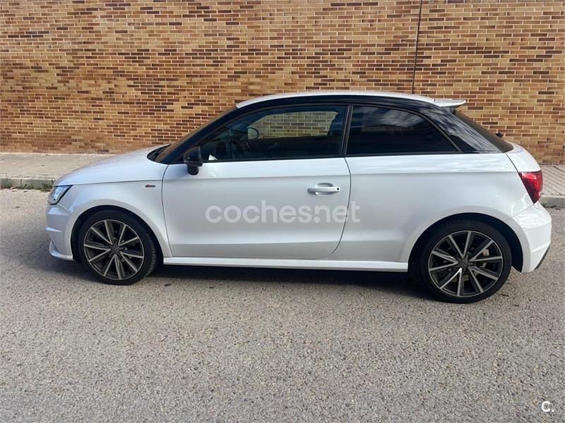 Usado Audi A1 Design 90 CV (66 kW) 2015 Blanco Berlina