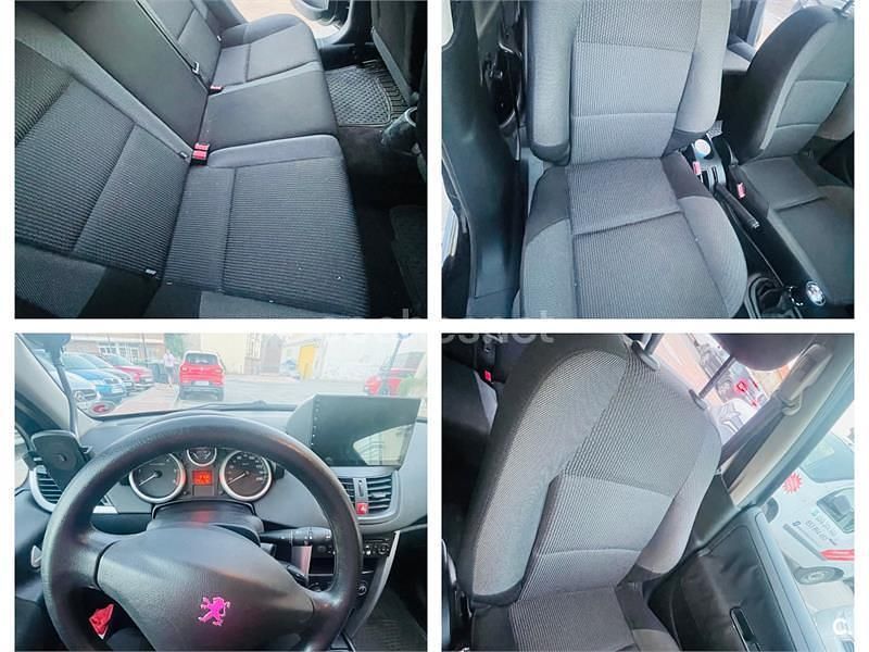 Usado Peugeot 207 68 CV (50 kW) 2014 Negro Berlina