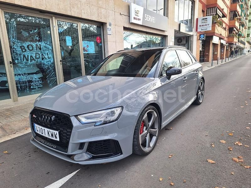 Gris / plata Usado 2019 Audi RS3 Berlina | 39.900 € (Super precio) - Imagen 1/4