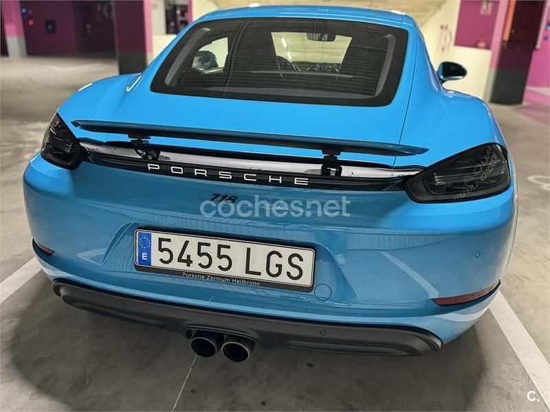 Usado Porsche 718 Boxster 300 CV (220 kW) 2019 Azul Descapotable