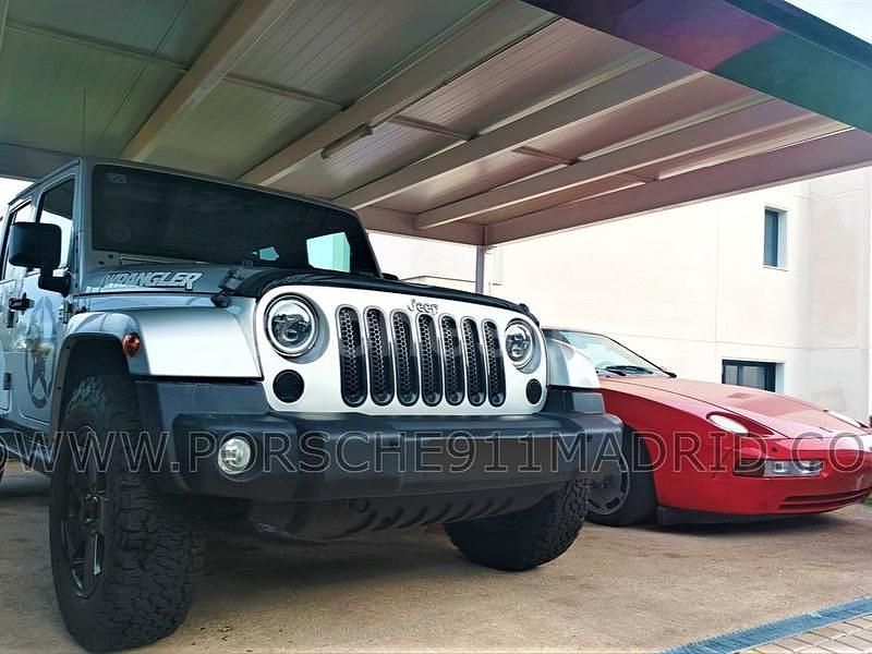 Gris / plata Usado 2012 Jeep Wrangler Unlimited SUV | 26.900 € (Super precio) - Imagen 1/4