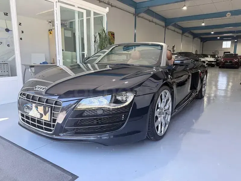 Usado Audi R8 Spyder Exclusive 525 CV (386 kW) 2012 Azul Descapotable