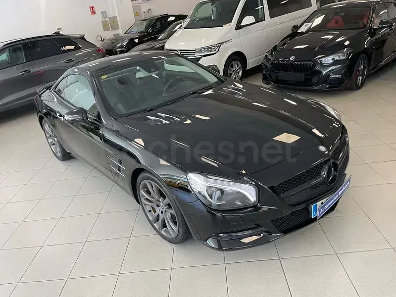 Usado Mercedes SL350 306 CV (225 kW) 2013 Negro Descapotable