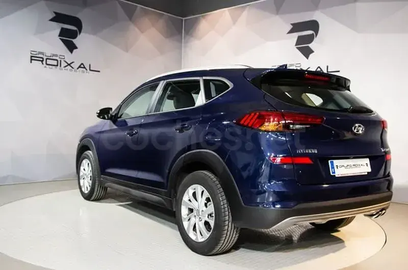 Usado Hyundai Tucson 177 CV (130 kW) 2019 Azul SUV