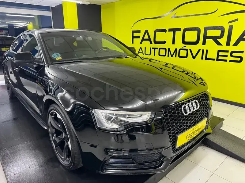 Usado Audi A5 Sportback S-Line 170 CV (125 kW) 2015 Negro Utilitario