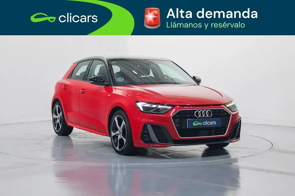 Usado Audi A1 Sportback 95 CV (69 kW) 2022 Rojo Utilitario