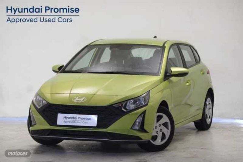 Lucid lime Usado 2024 Hyundai i20 | 16.990 € (Precio justo) - Imagen 1/4