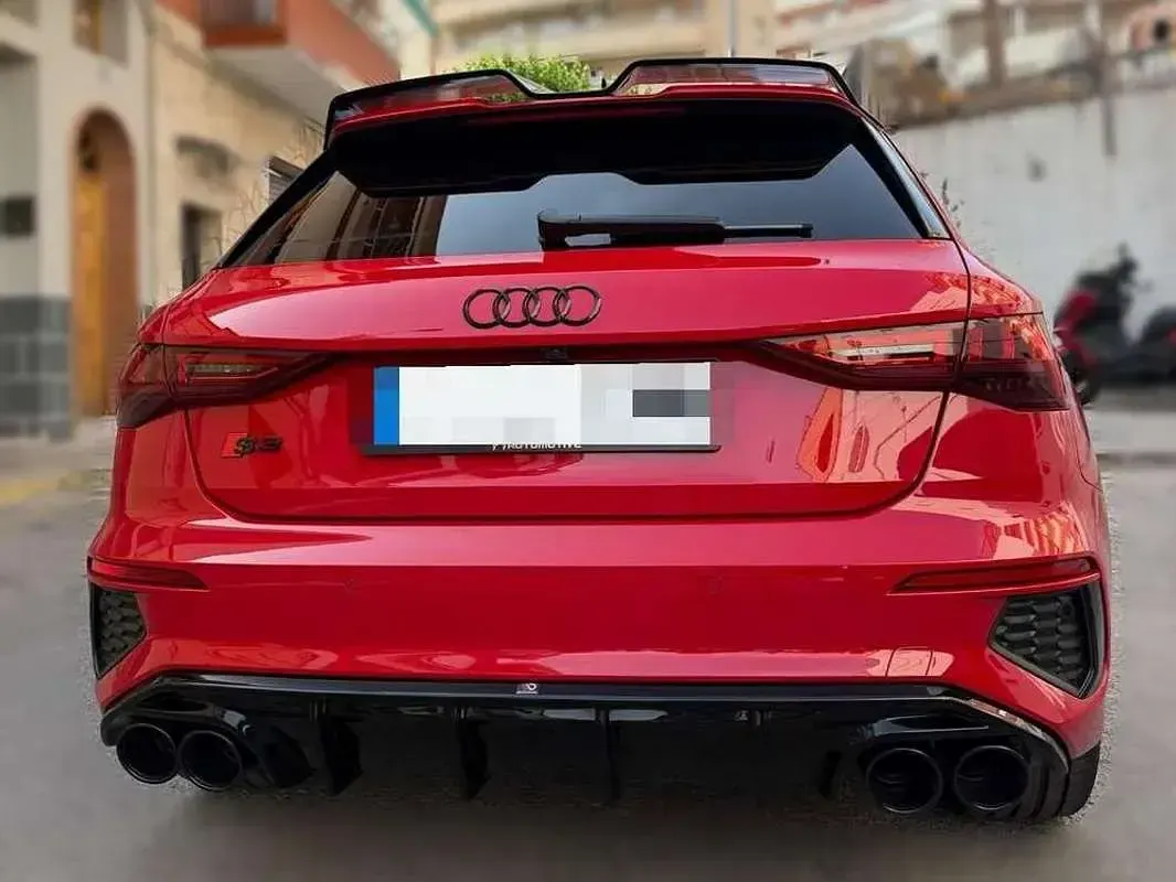 Usado Audi A3 Sportback S-Line 204 CV (150 kW) 2020 Rojo Utilitario