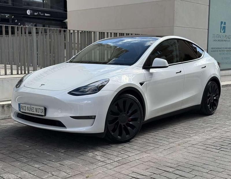 Blanco Usado 2023 Tesla Model Y Performance SUV | 46.900 € - Imagen 1/4