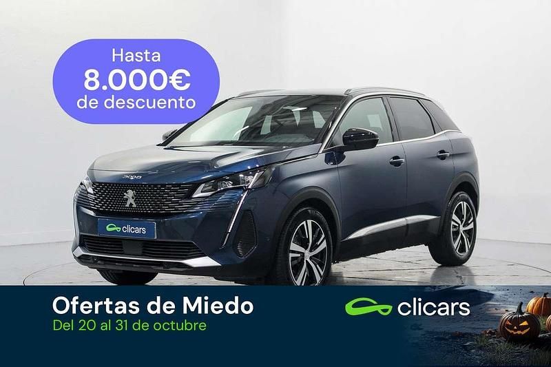 Azul Usado 2023 Peugeot 3008 GT SUV | 21.790 € (Buen precio) - Imagen 1/4