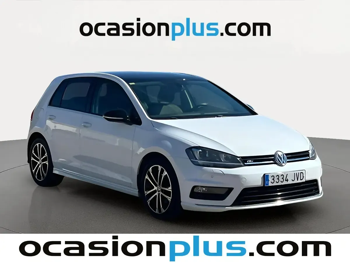 Usado VW Golf VII Sportline 110 CV (80 kW) 2016 Blanco Utilitario