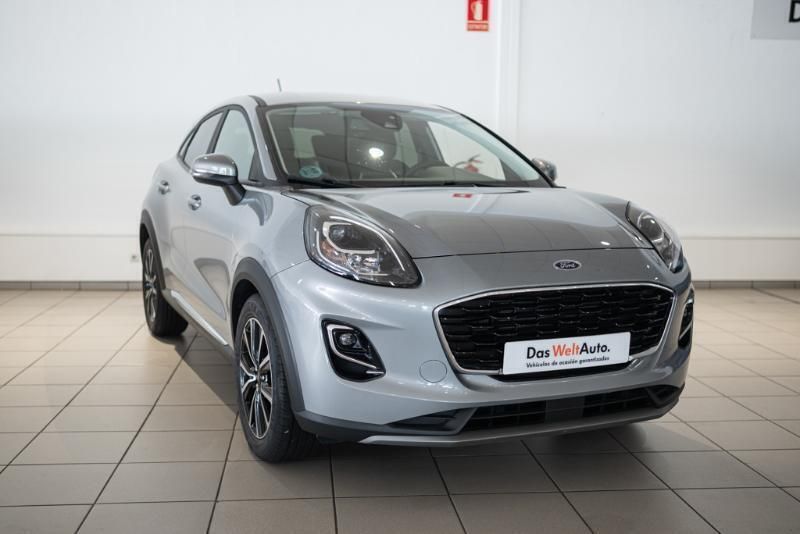 Gris/plata Usado 2021 Ford Puma Titanium Coupe | 21.990 € (Un poco caro) - Imagen 1/4