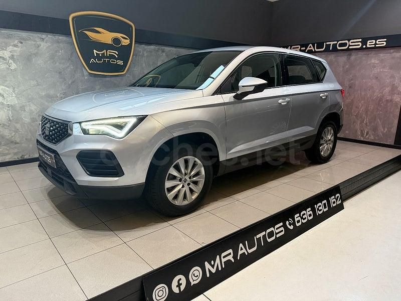 Usado Seat Ateca Style 110 CV (80 kW) 2021 Gris / plata SUV