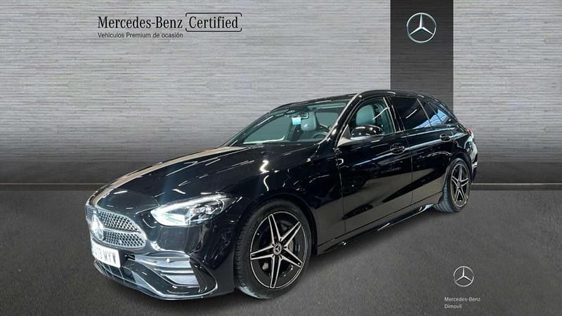 Usado Mercedes C220 200 CV (147 kW) 2025 Negro Familiar