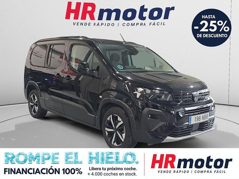 Usado Peugeot Rifter GT 131 CV (96 kW) 2025 Negro Monovolumen
