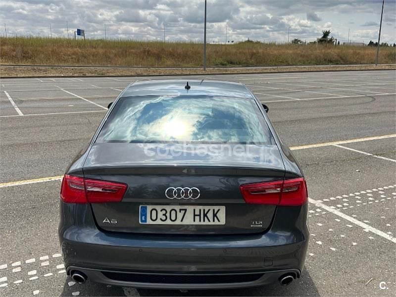 Usado Audi A6 S-Line 245 CV (180 kW) 2012 Gris / plata Berlina