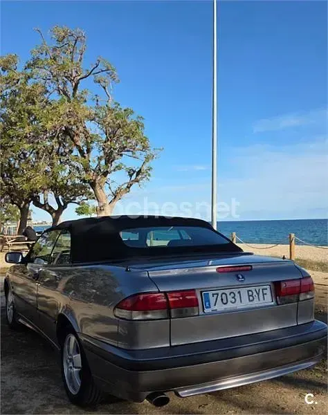 Usado Saab 9-3 185 CV (136 kW) 2002 Gris / plata Descapotable