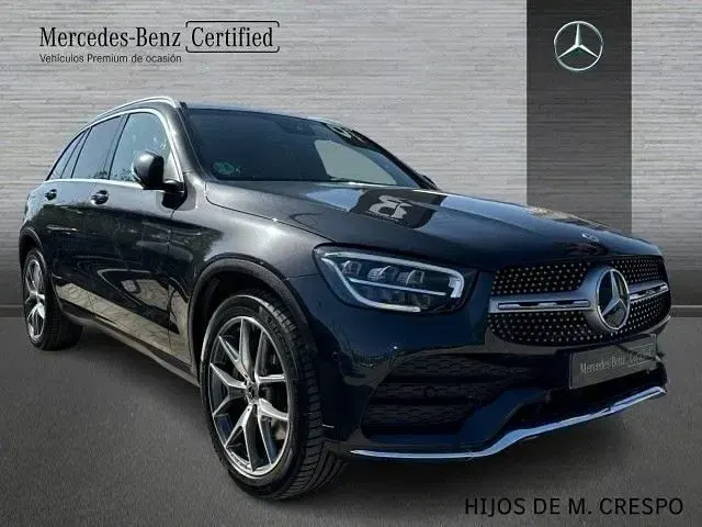Usado Mercedes GLC220 194 CV (142 kW) 2022 Gris grafito SUV