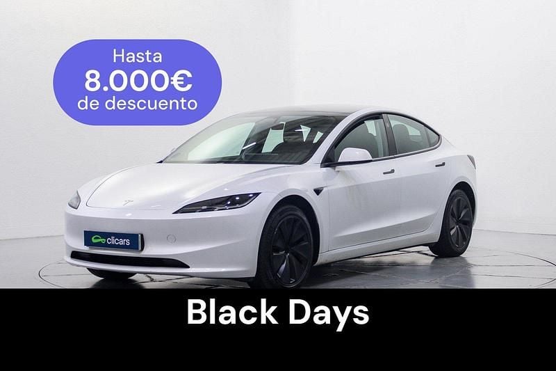 Blanco Usado 2024 Tesla Model 3 Standard Range Berlina | 29.990 € (Precio justo) - Imagen 1/4
