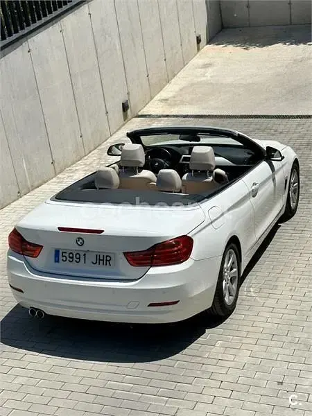 Usado BMW 420 190 CV (139 kW) 2015 Blanco Descapotable
