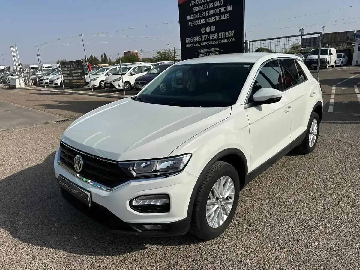 Usado VW T-Roc Edition 115 CV (84 kW) 2021 Blanco SUV