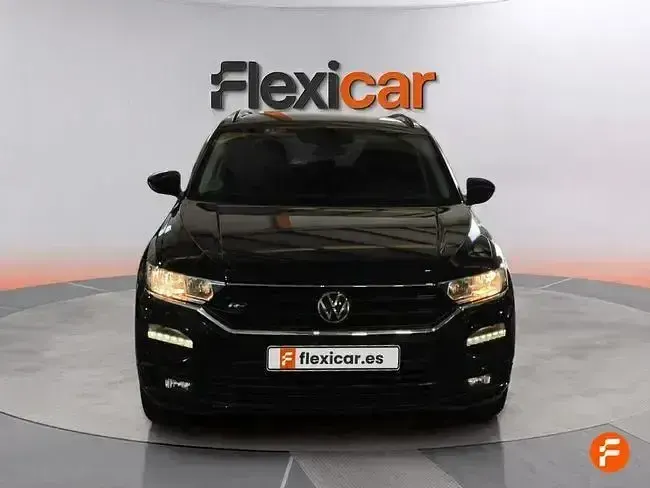 Usado VW T-Roc R-line 150 CV (110 kW) 2021 Negro SUV
