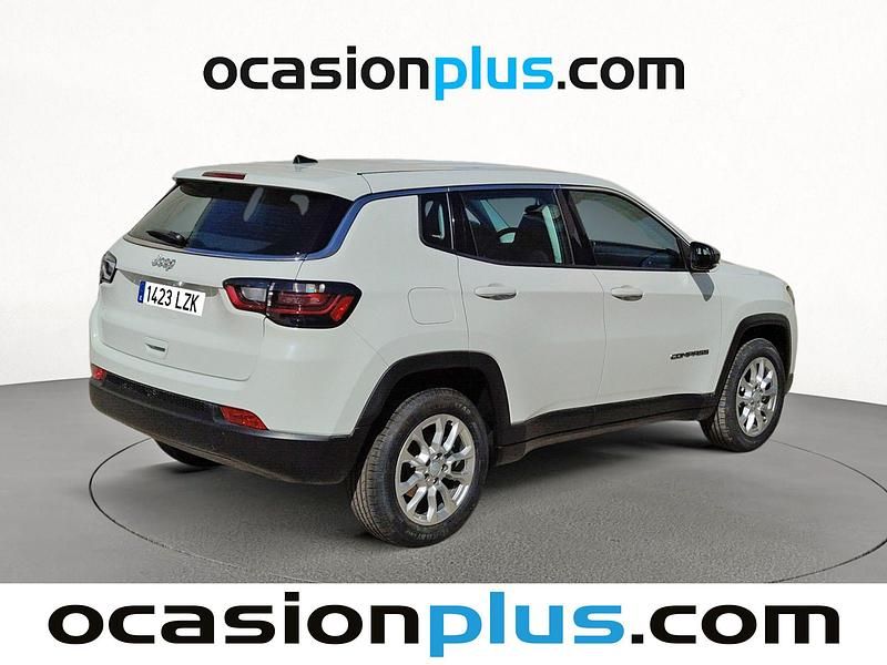 Usado Jeep Compass Longitude 131 CV (96 kW) 2022 Blanco SUV