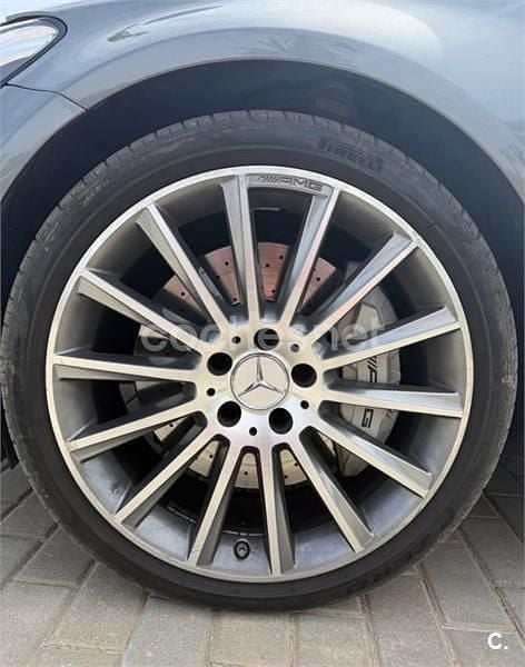 Usado Mercedes C43 AMG 390 CV (286 kW) 2017 Gris / plata Descapotable