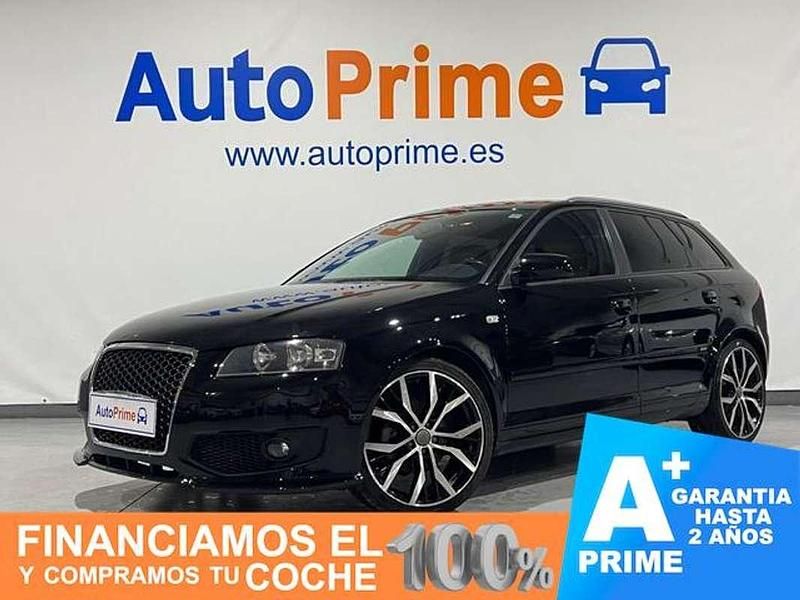 Usado Audi A3 Sportback Ambition 140 CV (102 kW) 2007 Negro Utilitario
