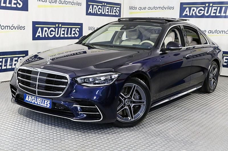 Azul Usado 2024 Mercedes S580 Premium Berlina | 119.990 € (Precio justo) - Imagen 1/4