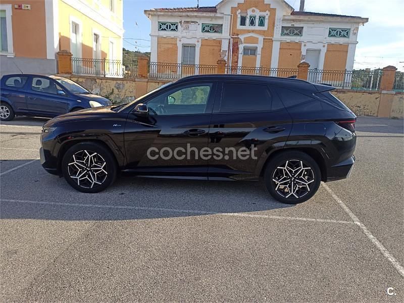 Usado Hyundai Tucson N Line 136 CV (100 kW) 2022 Negro SUV
