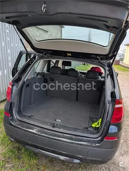 Usado BMW X3 177 CV (130 kW) 2012 Negro SUV