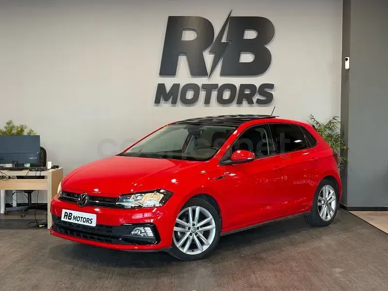Usado VW Polo R-line 115 CV (84 kW) 2020 Rojo Utilitario