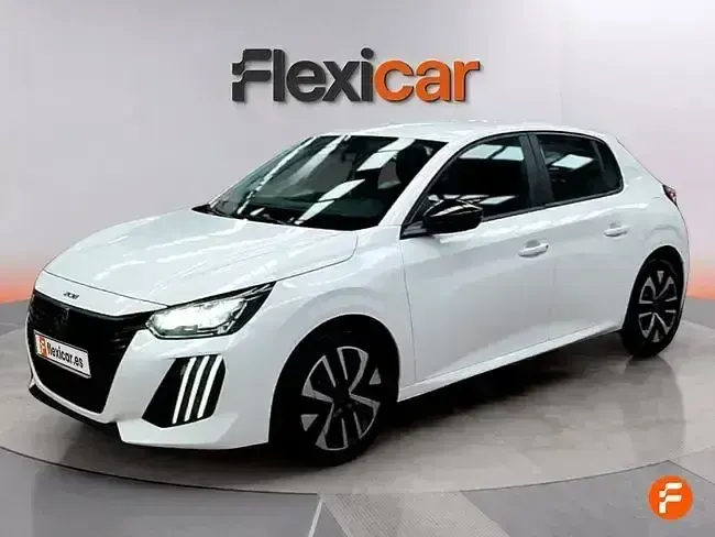 Usado Peugeot 208 Style 100 CV (73 kW) 2024 Blanco Utilitario
