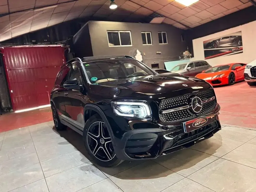 Usado Mercedes GLB220 190 CV (139 kW) 2022 Negro SUV